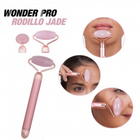 Rodillo Facial Touch Antiarrugas Jade