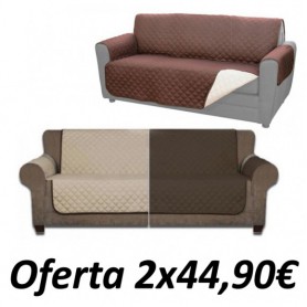 Funda reversible Couch Cover  - LA TIENDA EN CASA - TELETIENDA - TELETIENDA EN CASA