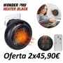 Mini Calefactor Wonder Heater Black  - LA TIENDA EN CASA - TELETIENDA - TELETIENDA EN CASA