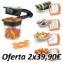 Cortador de Frutas y Verduras Quick  - LA TIENDA EN CASA - TELETIENDA - TELETIENDA EN CASA