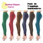 Slim Jeans Summer Shaper, Pack de 6 leggings moldeadores