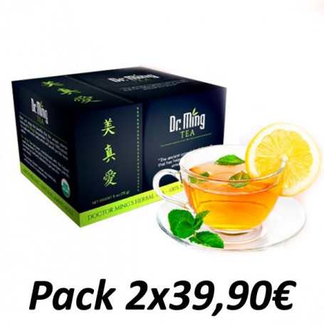 Té chino del Dr. Ming Cítricos (Pack 2 Unidades)  - LA TIENDA EN CASA - TELETIENDA - TELETIENDA EN CASA