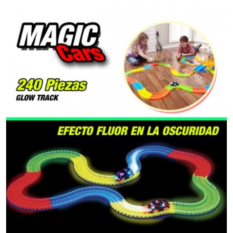 Magic Cars Circuito de carreras  - LA TIENDA EN CASA - TELETIENDA - TELETIENDA EN CASA