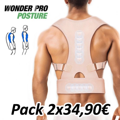 Pack 2 Corrector Postural Magnético 